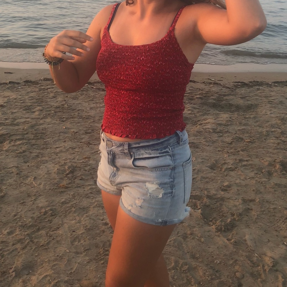 Hollister Textured Tank Top